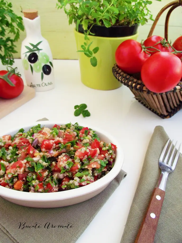 Salata tabouleh cu quinoa