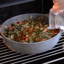 gatire stevie cu orez la cuptor