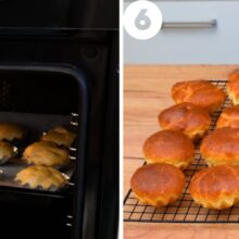 coacere și răcire gogoși pentru savarine