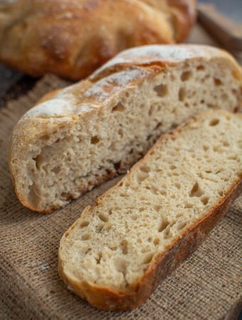 Pâine cu cartofi și maia naturală