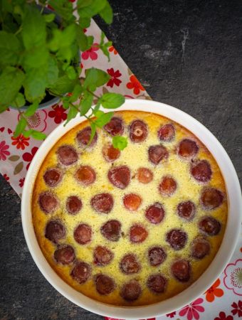 clafoutis cu cirese