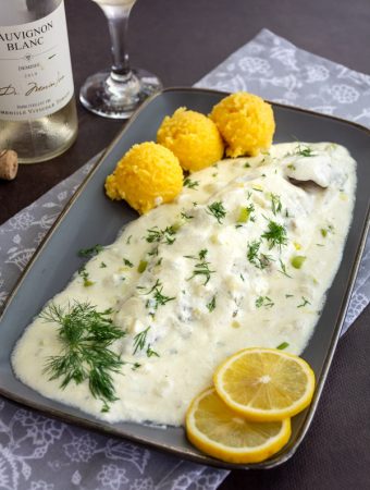 Păstrăv cu smântână ca în Bucovina