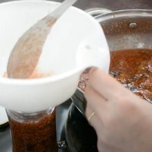 gem de smochine turnat in borcane