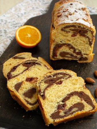 cozonac de post cu suc de portocale