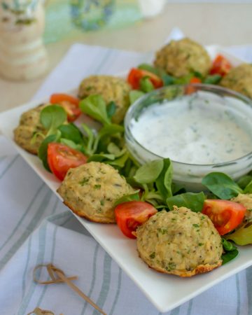 Chiftelute din peste proaspat la cuptor