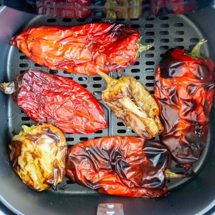 ardei copti la air fryer