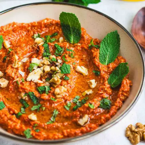 pasta de ardei copti cu nuci reteta muhammara