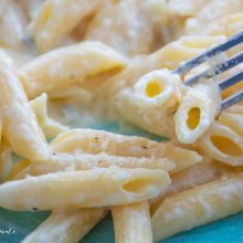 reteta penne quattro formaggi