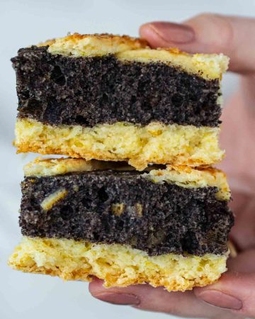 prajitura cu mac si aluat fraged