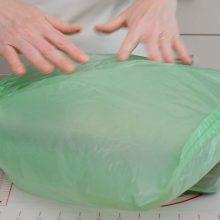 cozonaci la dospit in sac de plastic