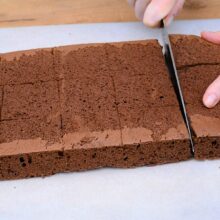 taiere blat cu cacao in 15 portii