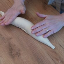 cum se modeleaza franzela de casa in forma specifica