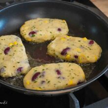 cum se prajesc chiftelele din piure de cartofi in tigaie