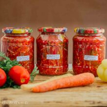 Conserve pentru iarnă: zarzavat în suc de roșii la borcan - rețetă simplă pentru ciorbe gustoase